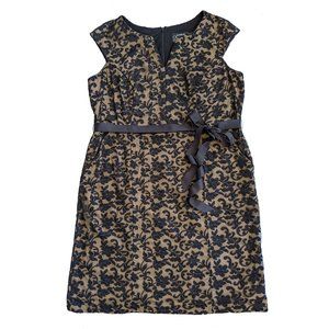 ALEX EVENINGS Nude Illusion Sheath Dress 20W